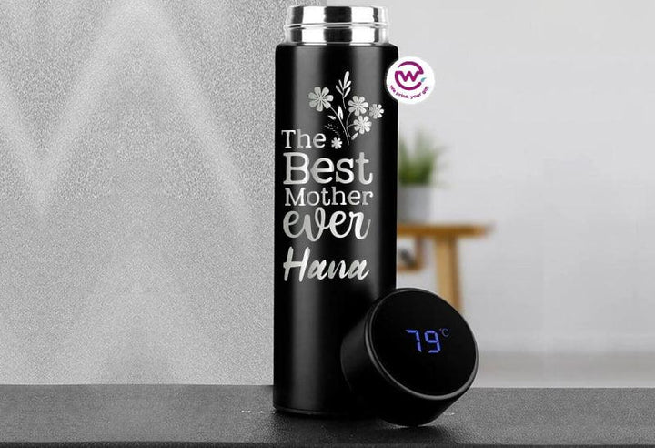 Digital Thermal Thermos -Engrave -MOM - weprint.yourgift