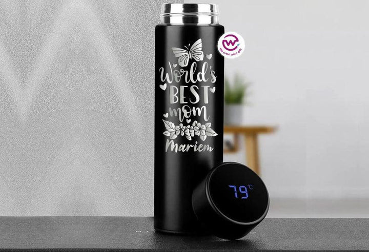 Digital Thermal Thermos -Engrave -MOM - weprint.yourgift