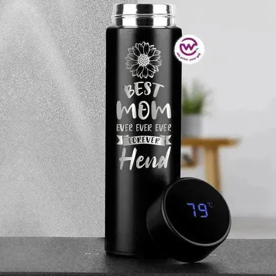 Digital Thermal Thermos -MOM - WE PRINT