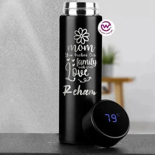 Digital Thermal Thermos -MOM - WE PRINT