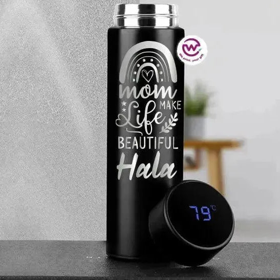 Digital Thermal Thermos -MOM - WE PRINT