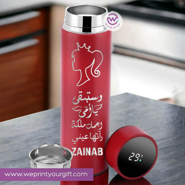 Digital Thermal Thermos -Engrave -Mother's Day - weprint.yourgift