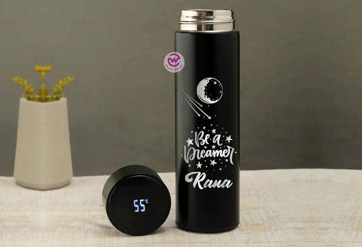 Digital Thermal Thermos -Engrave -Motivation - weprint.yourgift