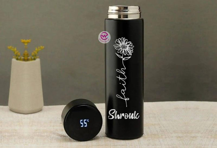 Digital Thermal Thermos -Engrave -Motivation - weprint.yourgift
