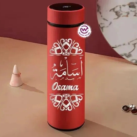 Digital Thermal Thermos -Names B - WE PRINT