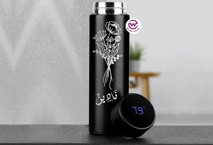 Digital Thermal Thermos -Engrave -Names - weprint.yourgift