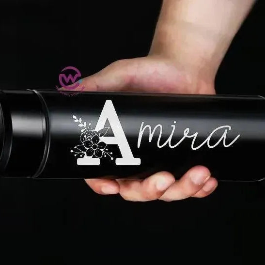 Digital Thermal Thermos -Names Designs - WE PRINT