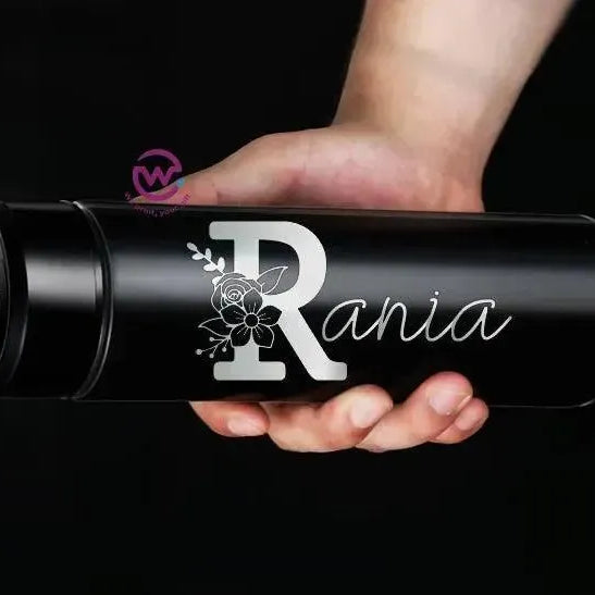 Digital Thermal Thermos -Names Designs - WE PRINT