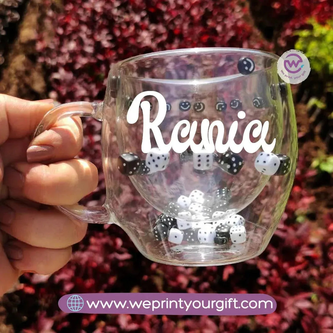 Double wall cups - Dice - WE PRINT