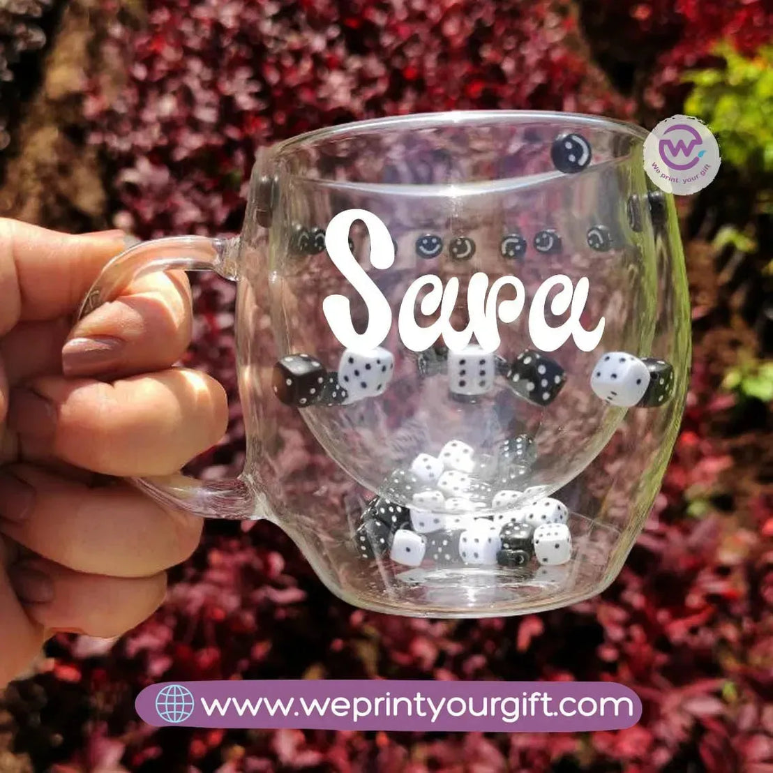 Double wall cups - Dice - WE PRINT
