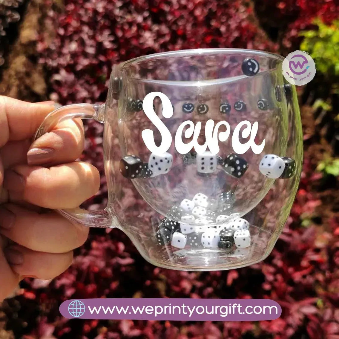 Double wall cups - Dice - WE PRINT
