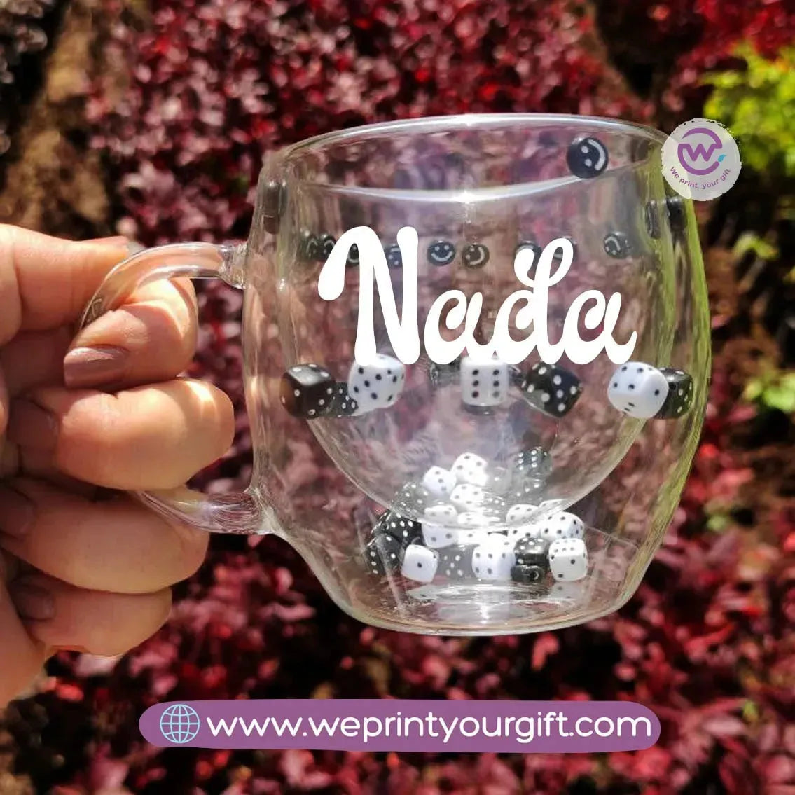 Double wall cups - Dice - WE PRINT