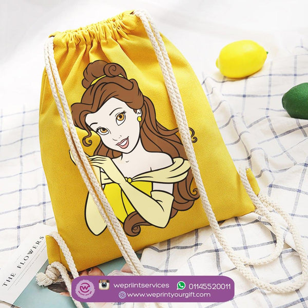 Drawstring Bag - beauty and the beast - weprint.yourgift