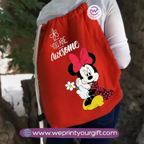 Drawstring Bag-Disney - WE PRINT