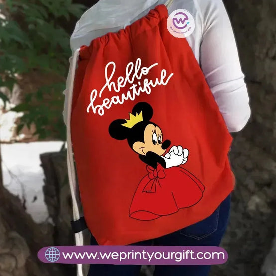 Drawstring Bag-Disney - WE PRINT