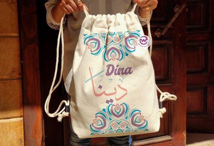 Drawstring Bag - Mandala - weprint.yourgift