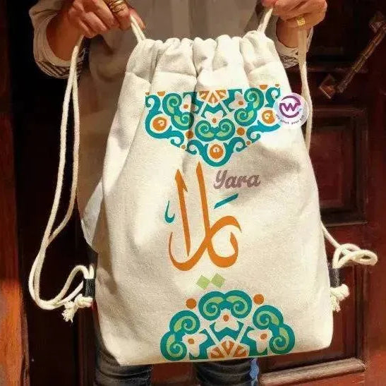 Drawstring Bag - Mandala - WE PRINT