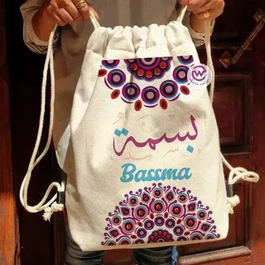 Drawstring Bag - Mandala - WE PRINT