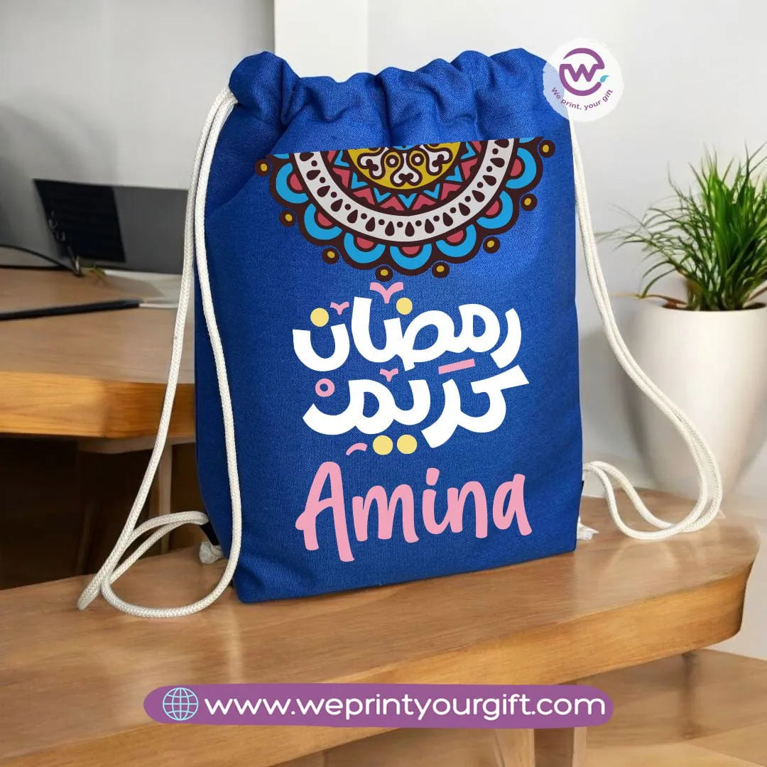 Drawstring Bag- Ramadan designs - WE PRINT