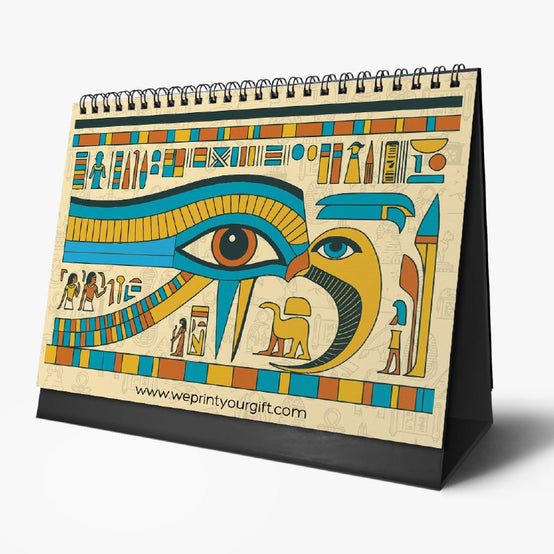 Egyptian Pharaonic Desk Calendar 2026