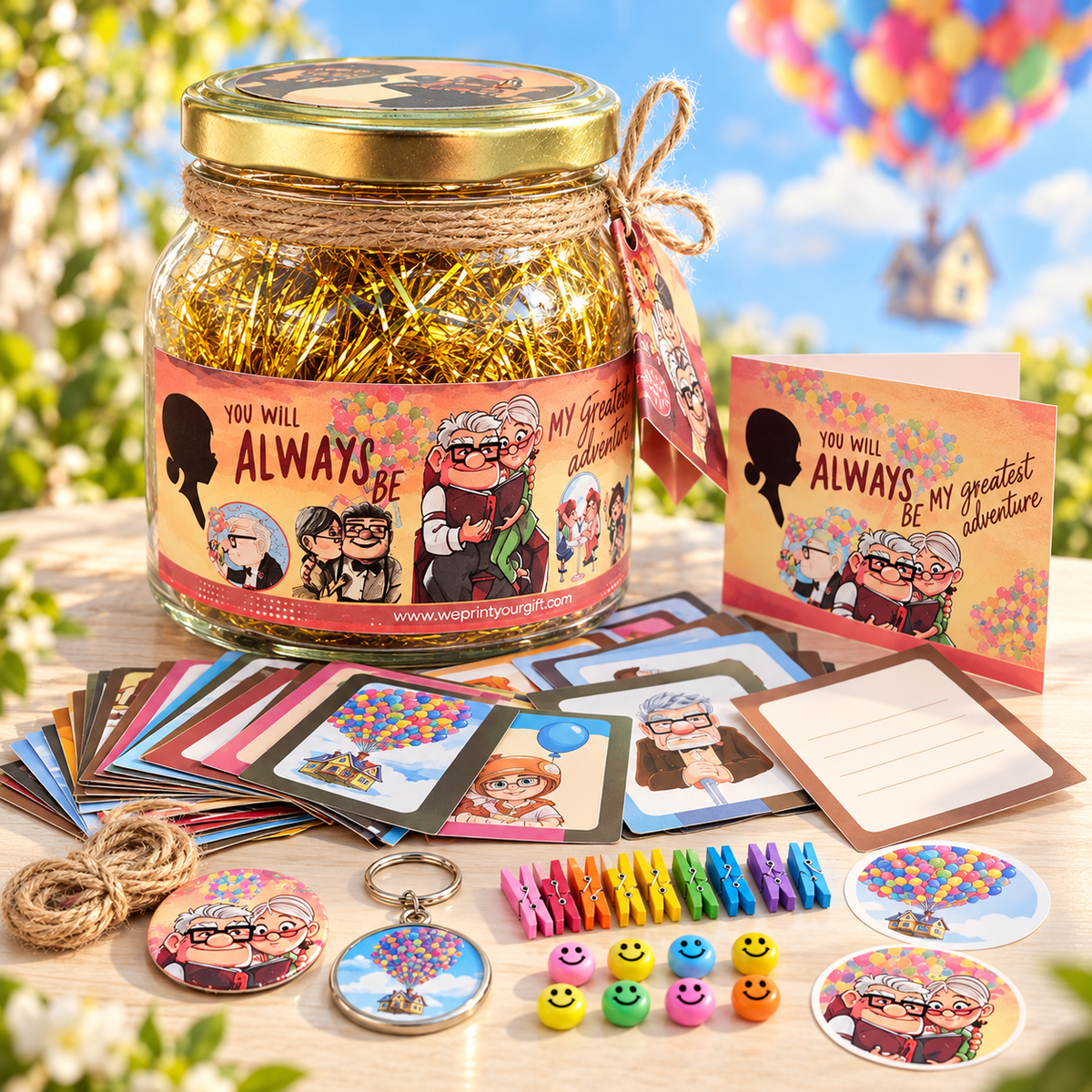 UP Cartoon  Jar