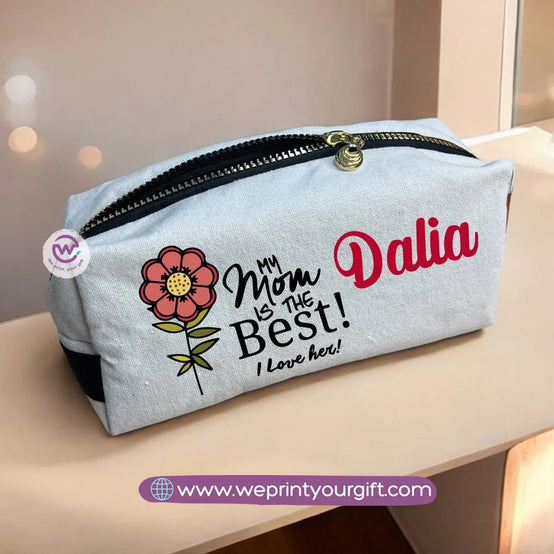 Fabric Makeup Bag- Mom designs - WE PRINT