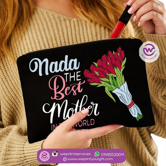 Fabric Makeup Bag- Mother’s Day - WE PRINT