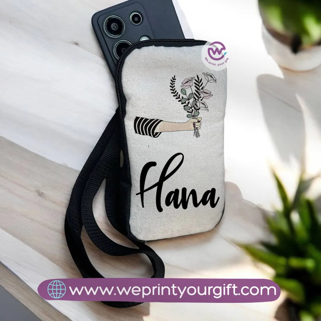 Fabric Mobile Cover - Flowers& Butterflies - WE PRINT