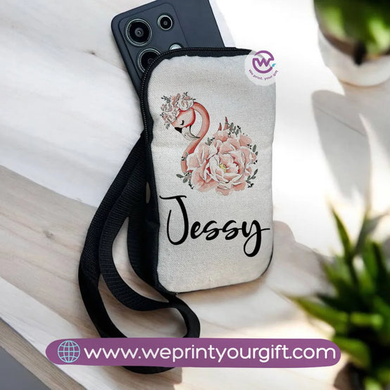 Fabric Mobile Cover - Flowers& Butterflies - WE PRINT