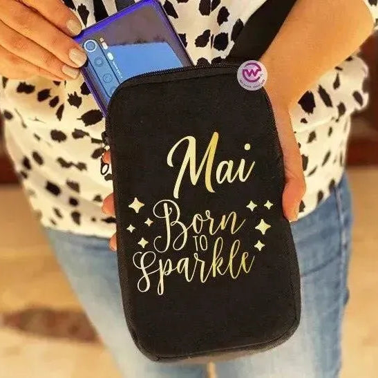 Fabric Mobile Cover -Golden Designs - WE PRINT