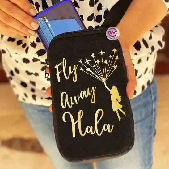 Fabric Mobile Cover -Golden Designs - WE PRINT