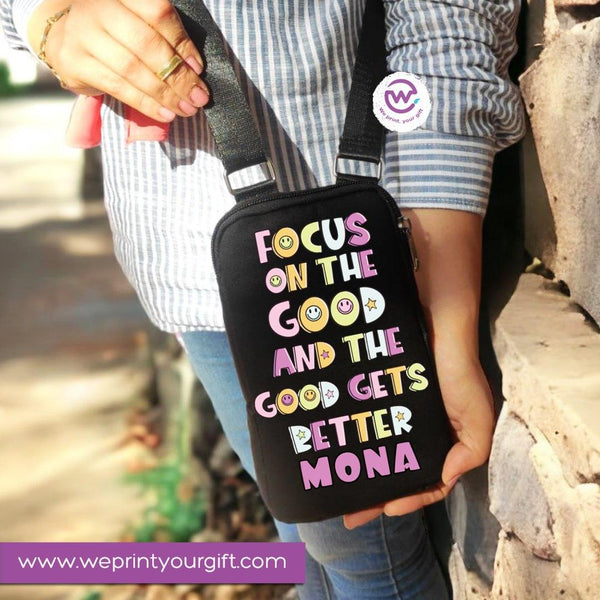 Fabric Mobile Cover - Motivational quotes -A - WE PRINT