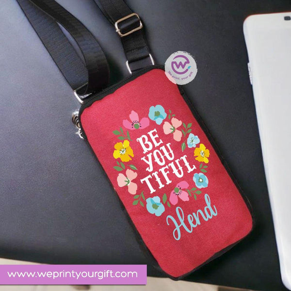Fabric Mobile Cover - Motivational quotes -B - WE PRINT