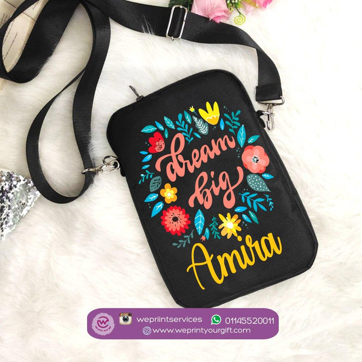 Fabric Mobile Cover - Motivational quotes with names - weprint.yourgift