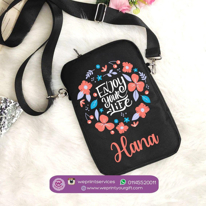 Fabric Mobile Cover - Motivational quotes with names - weprint.yourgift