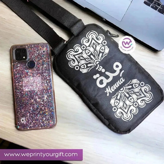 Fabric Mobile Cover -Names-A - WE PRINT