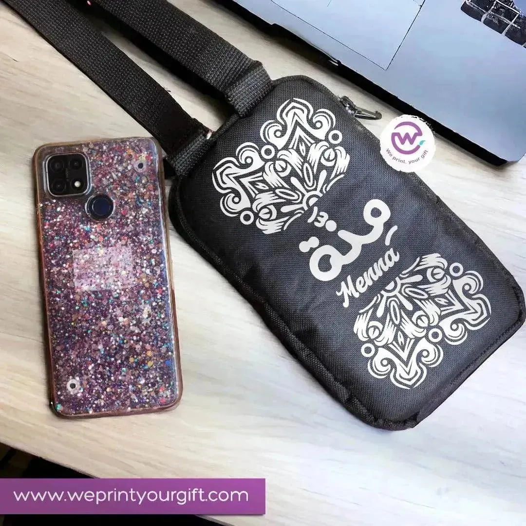 Fabric Mobile Cover -Names-A - WE PRINT