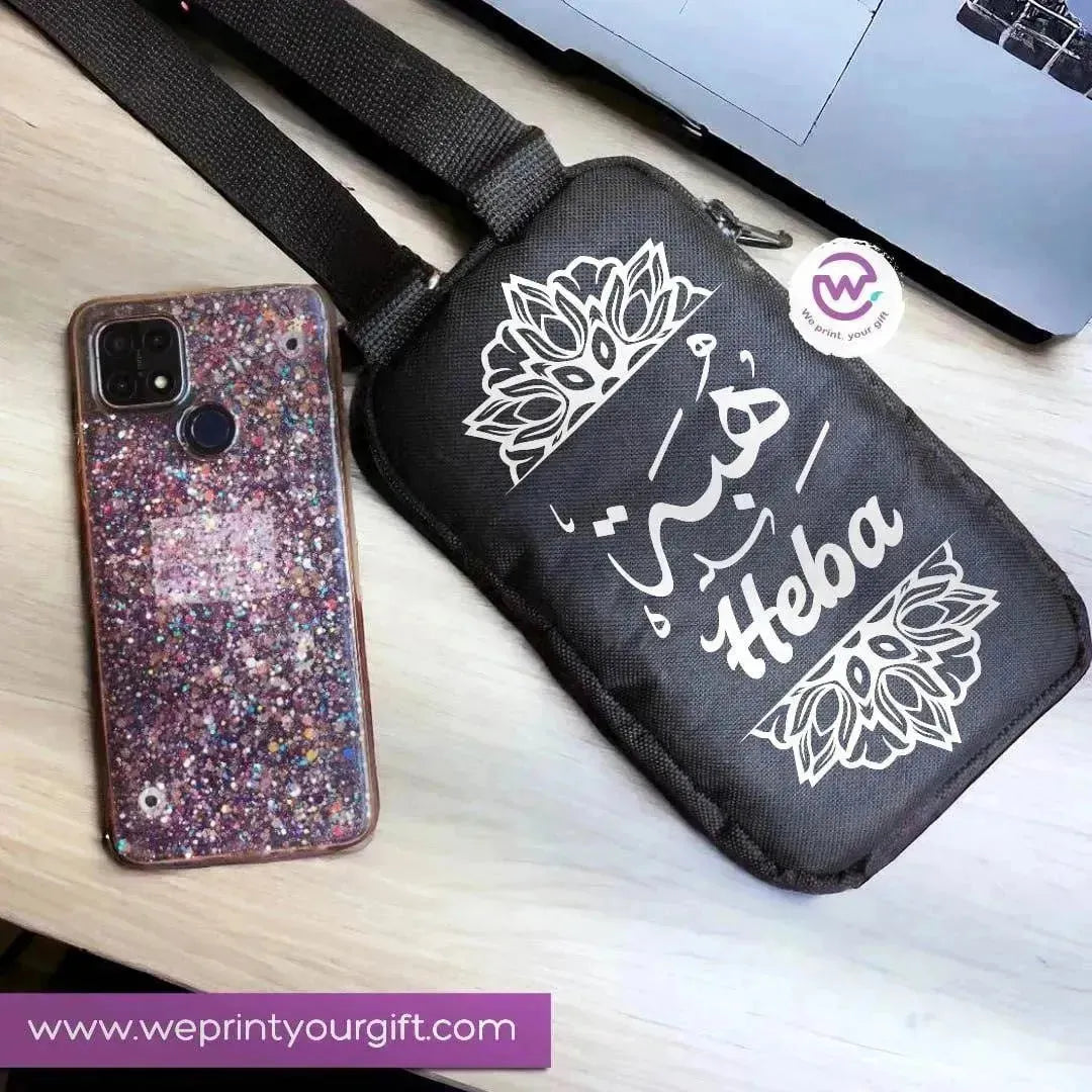 Fabric Mobile Cover -Names-A - WE PRINT