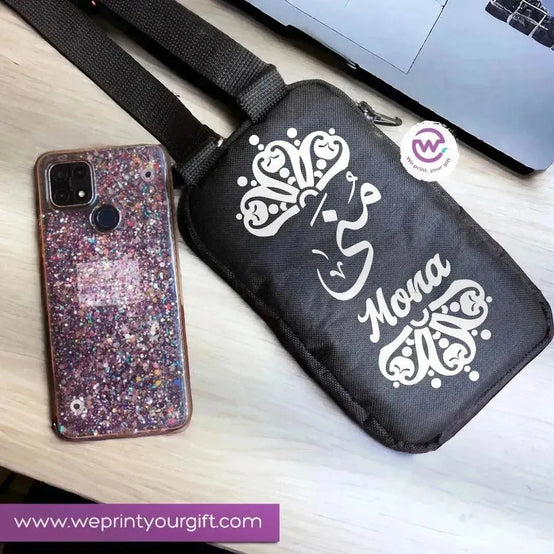Fabric Mobile Cover -Names-A - WE PRINT