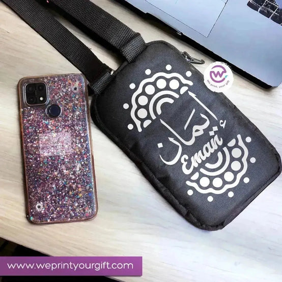 Fabric Mobile Cover -Names-A - WE PRINT