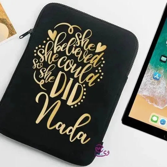 Fabric Tablet Covers -Motivation-B - WE PRINT