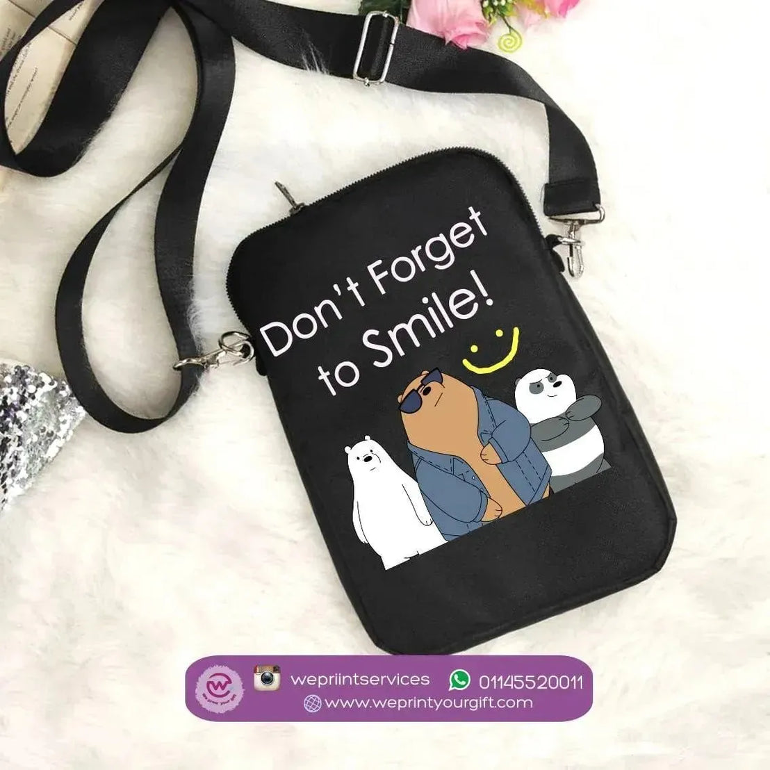 Fabric Tablet Covers - Three Bears - WE PRINT