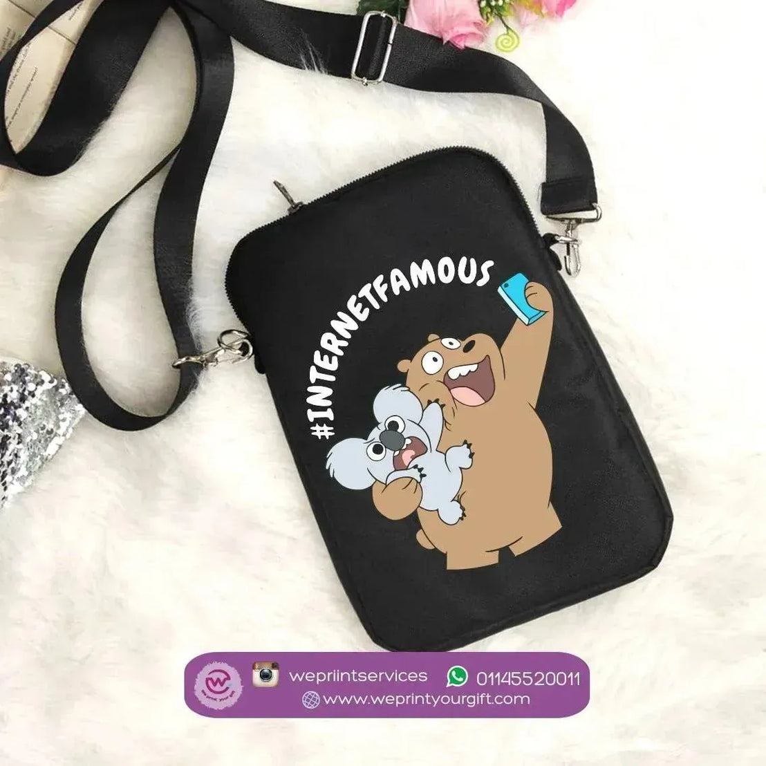 Fabric Tablet Covers - Three Bears - WE PRINT