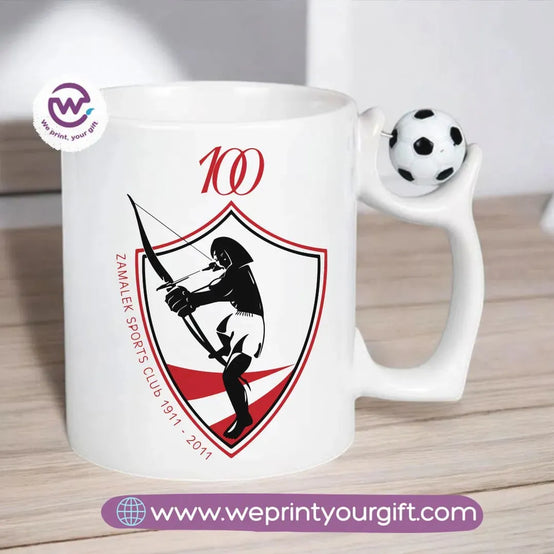 Football Mug- Zamalek SC - WE PRINT