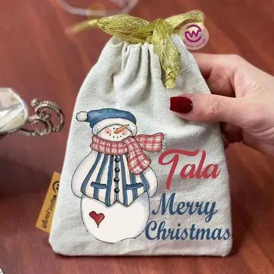Gift Bags-Christmas -Snow - WE PRINT