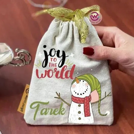 Gift Bags-Christmas -Snow - WE PRINT