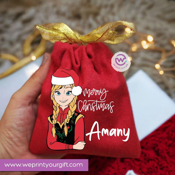 Gift Bags-Merry Christmas -Red - weprint.yourgift