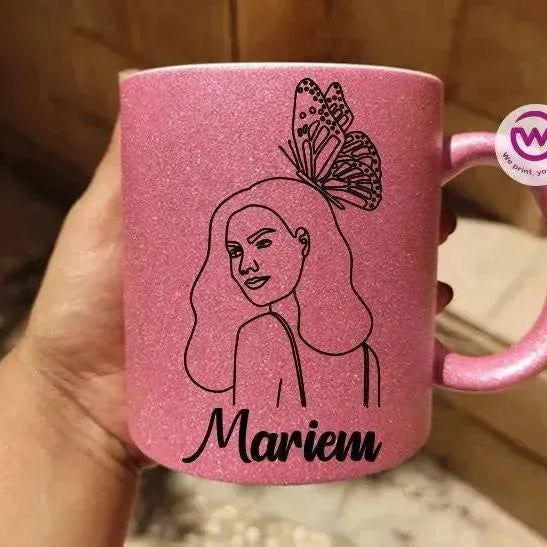 Glitter Mug -BOHO A - WE PRINT