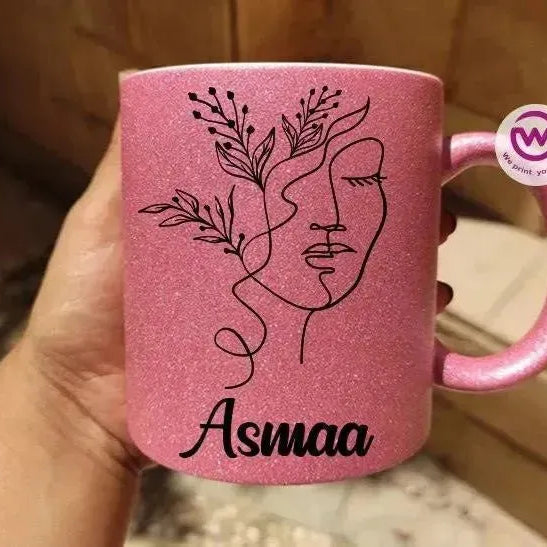 Glitter Mug -BOHO A - WE PRINT