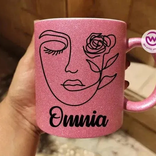 Glitter Mug -BOHO A - WE PRINT